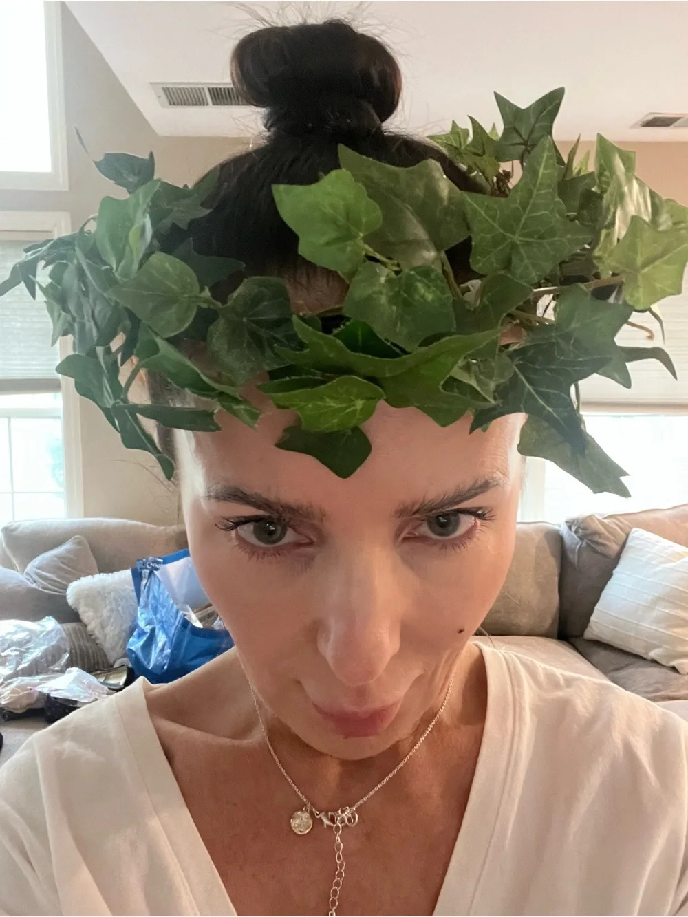 Poison Ivy handmade Halloween costume